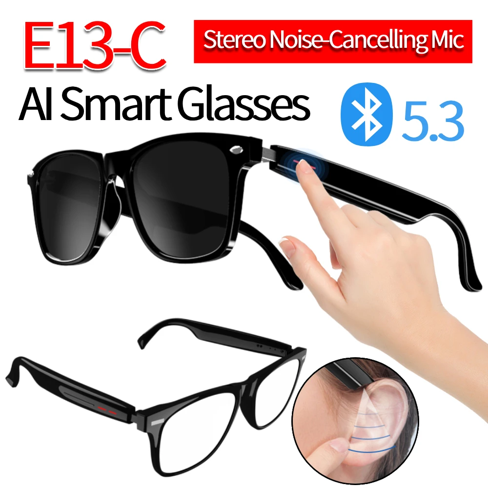 Beengeleiding Draadloze Bluetooth 5.0 Slimme bril Stereo-headset Gepolariseerde zonnebril kan worden gecombineerd met een receptlens kopen vanaf een prijs van 59