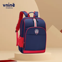VNINE elementary school backpack for boys from grades one to six, lightweight spine protection, load reduction backpack for girl