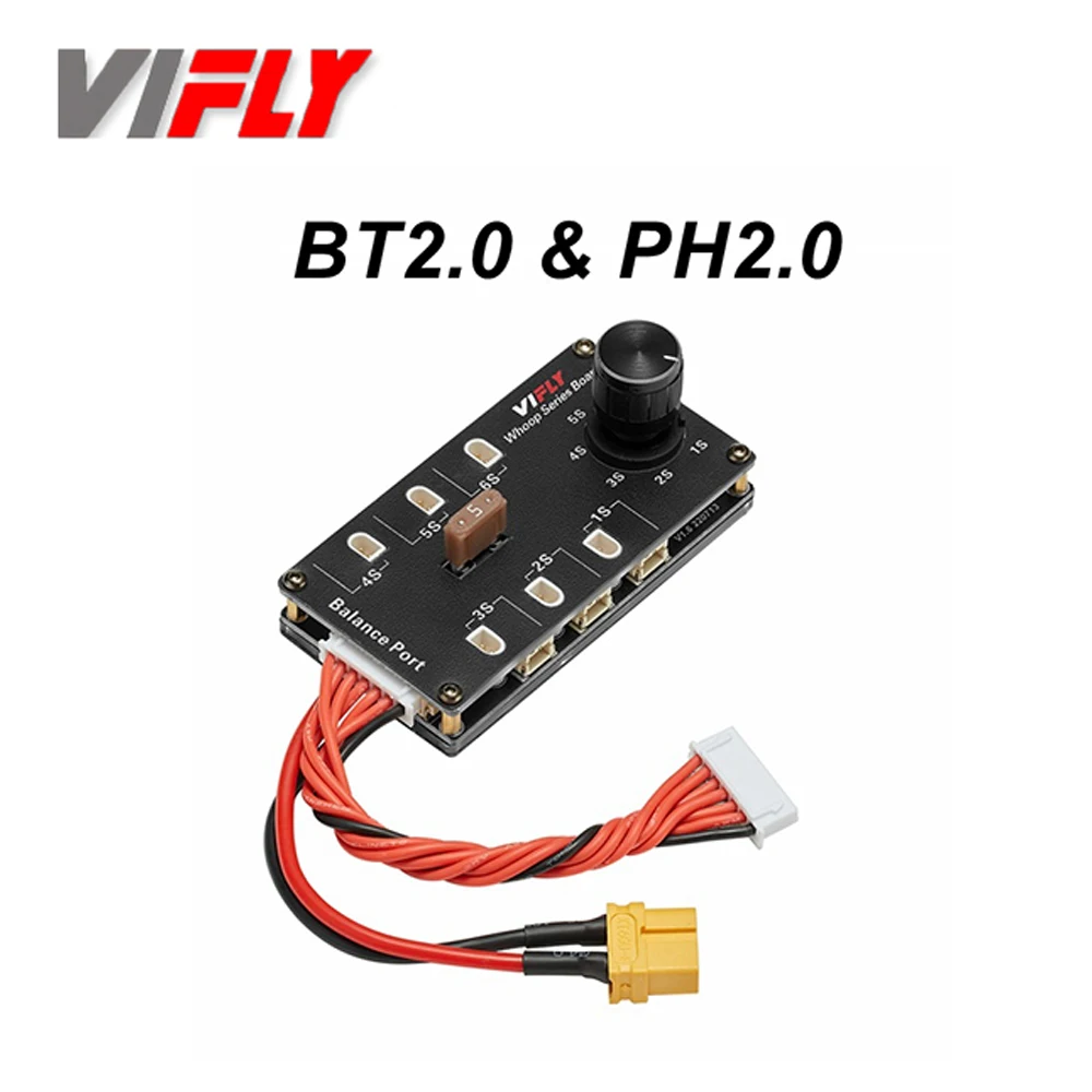 Chargeur multiport LiPo 1S-6S avec câble XT60 et équilibreur