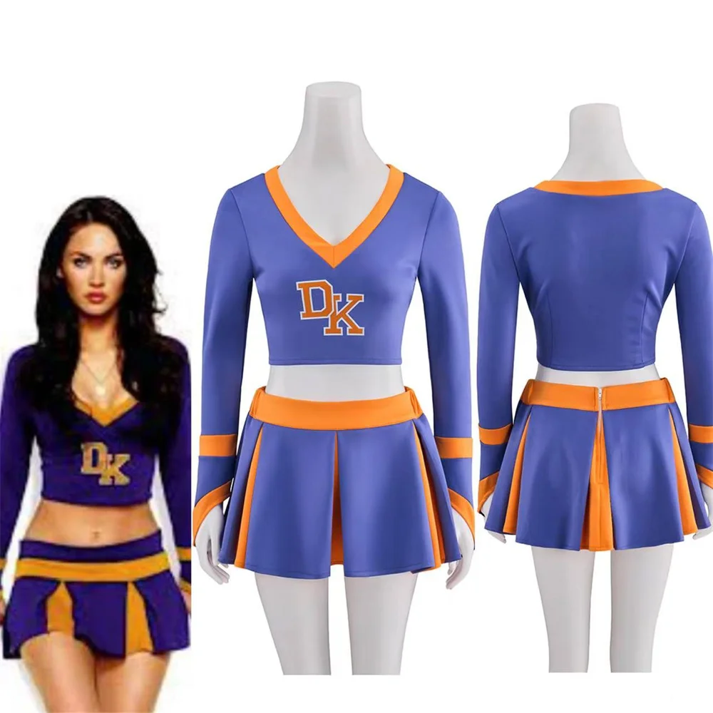 Jennifer Check Cosplay Costume DK High School Long Sleeve Purple ...