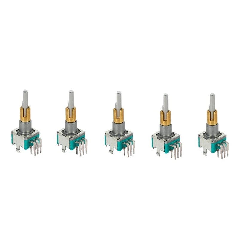 

20PCS EC11EBB24C03 Dual Axis Encoder With Switch 30 Positioning Number 15 Pulse Point Handle 25Mm