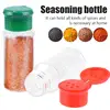 1CS Plastic Spices Condiment Jar Salt Pepper Boxes For Kitchen Gadget Tool Organizer Storage 100MLSeasoning Shaker Bottles 2