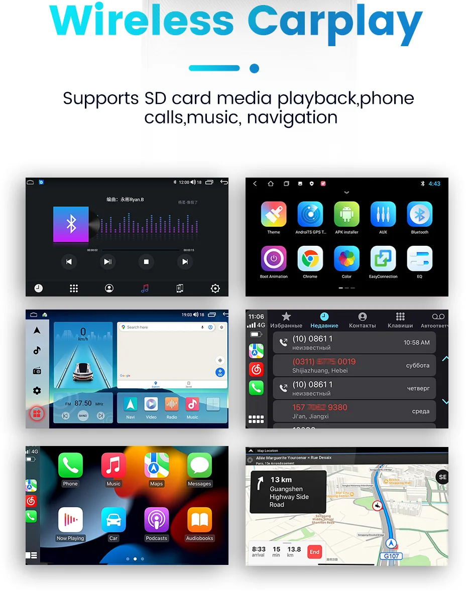 Uniytriox AutoBox Mini Android Ai Box Wired to Wireless CarPlay Adapter ...