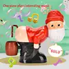 Bubble Machine for Kids Light Up Automatic Santa Shape Bubble Blower with Sound Funny Battery Powered Bubble Maker for Kids 2