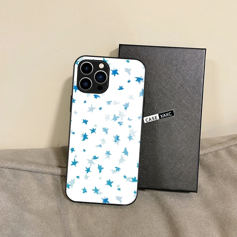 Heartstopper Starry Blue Glass Phone Case