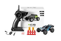 High - Speed Off - Road Mini RC Car - Indoor/Outdoor Drift Racing Toy (S658 Blue)