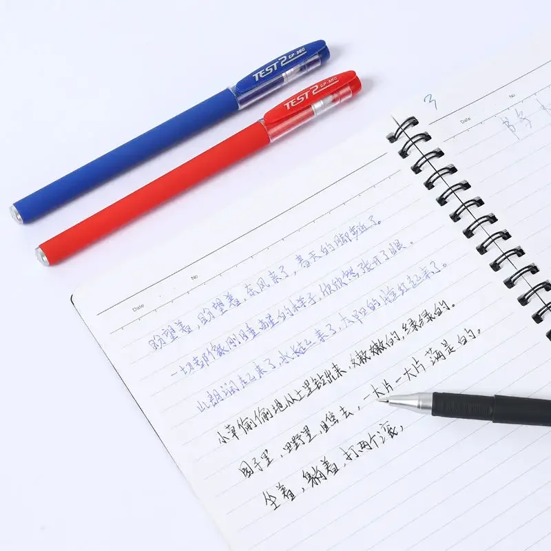 Gel pens 0.5mm Gel Pen Set Black Blue Red Color Pens for Writing Stationery