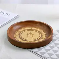 Wooden Prayer Bowl Religious Christian Congregation Gift Gratitude Heart Prayer Bowl Christian Gifts Wood Prayer Dough Bowl Gift 1