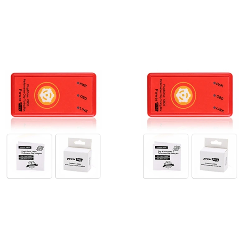 

2X Plug And Drive Super Obd2 Performance Chip Tuning Box For Diesel Car