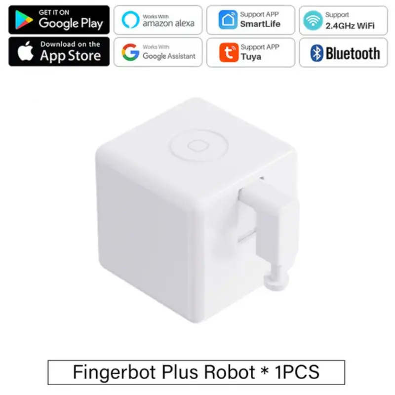 

Пульт дистанционного управления умным домом CORUI Tuya WiFi Bluetooth Smart Finger Bot Plus Knop