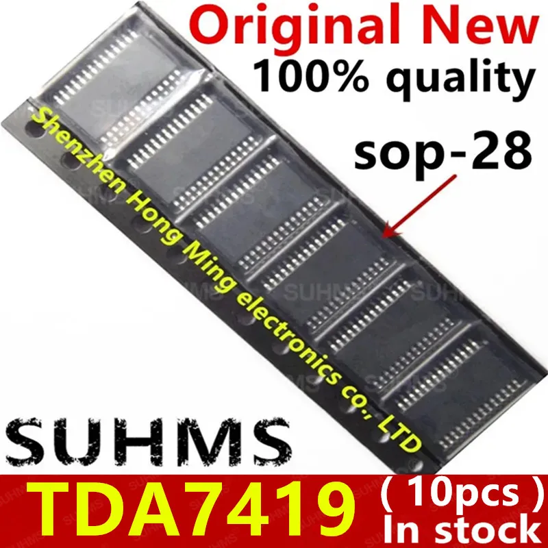 

(10piece)100% New TDA7419 TDA7419TR sop-28 Chipset