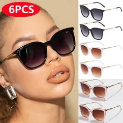 Vintage Classic Square Sunglasses with Alloy Frame - Retro Fashion Shades (Show as picture)