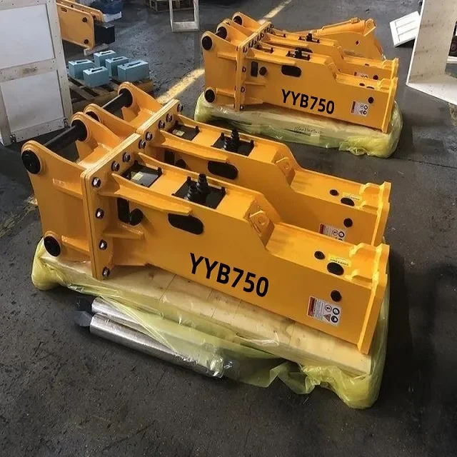 ProductsYYB750 Hydraulic Rock Hammer Excavator Breaker Price 6-9ton Excavator Breaker