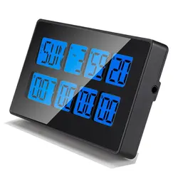 LED Digital Kitchen Timer Double Row Countdown Clock For Cooking Shower Study Stopwatch Alarm Clock Countdown Time Timer