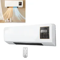 Small  Conditioner Heater Portable Wall Mounted  Conditioning Hot Fan for Bathroom Bedroom EU Plug 220V 1