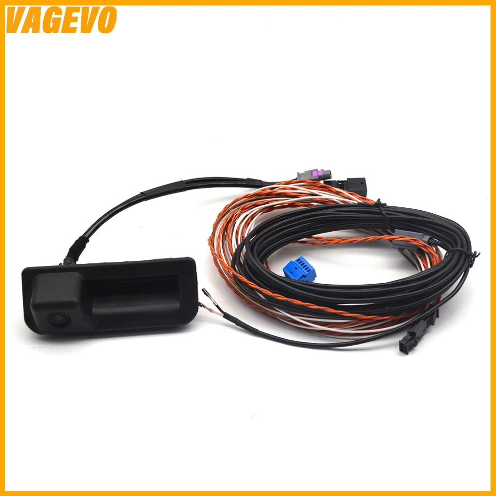 

For VW Passat Polo Jteea Ameo T-Corss ID.4 For Audi Q3 Q5 Q7 A3 A5 A6 A7 Trunk Buckle Rear View Camera 6V0827566 6V0 827 566