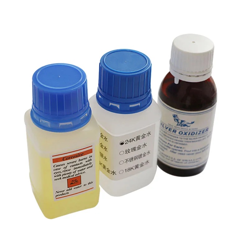 

100ML Gold Plating Solution Electroplating Kit Plating Solution Platinum Removal Jewelry Tools