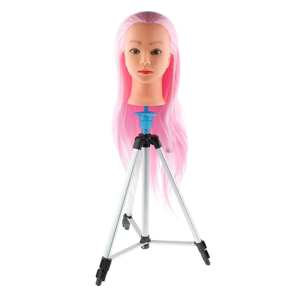 

Adjustable Metal Wigs Mannequin Tripod Rotating Travel Manikin Head Model Stand
