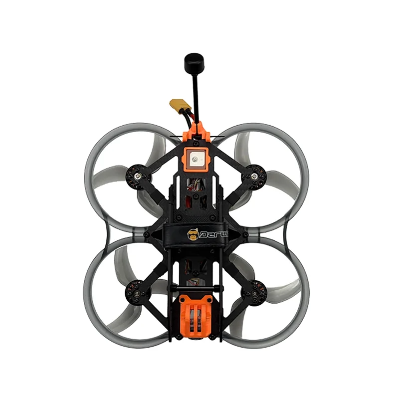 다윈FPV HULK-III 미니 IP67 방수 FPV 드론 (4K/1080P HD 카메라, 장시간 지속 배터리, RC 쿼드콥터, O4 Pro 제외)