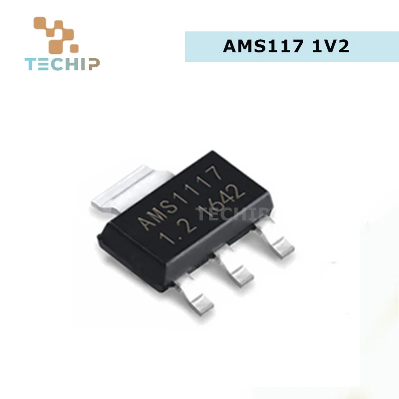 Voltage Regulator Module 50pcs AMS1117 3V3 AMS1117-1.2 AMS1117-1.5 AMS1117-1.8 AMS1117-2.5 AMS1117-3.3 AMS1117-5.0 AMS1117-ADJ SOT223 Voltage Rugulator