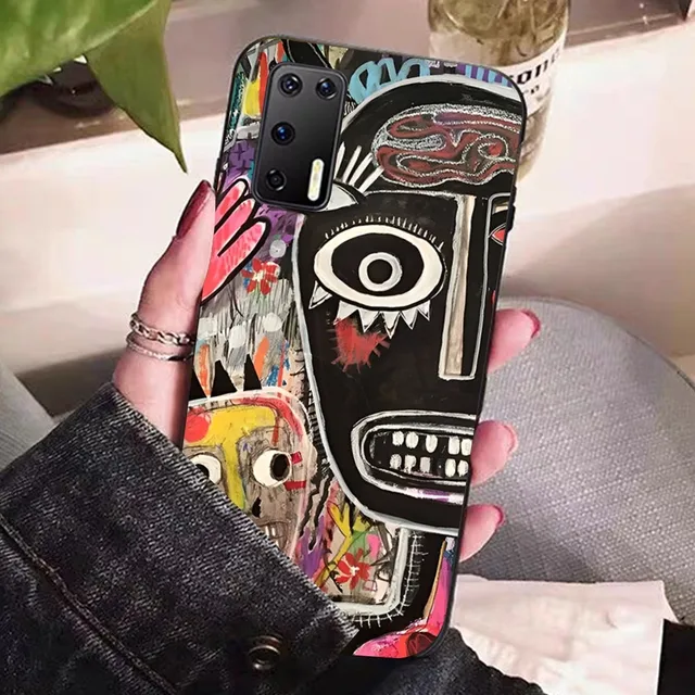 Jean Michel Basquiat Art Graffiti 휴대폰 케이스