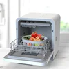 Kitchen appliance countertop compact fully-automatic Household smart handheld dishwashers portable mini dishwasher 5
