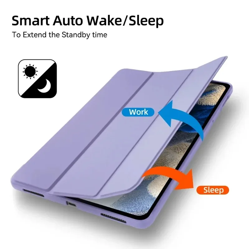 Premium TPU Tri-Fold Stand Smart Cover