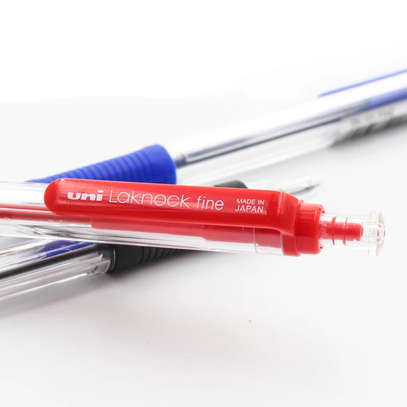 Japan Uni Uni-ball SN-101 Laknock Fine Retractable Ballpoint pen 0.7mm Black/Blue/Red for School Office Supplies