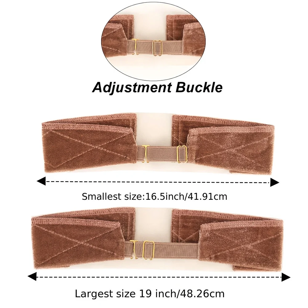 Premium Lace Wig Gripper Band Set with Breathable Extra-Wide Design and Bonus False Eyelashes