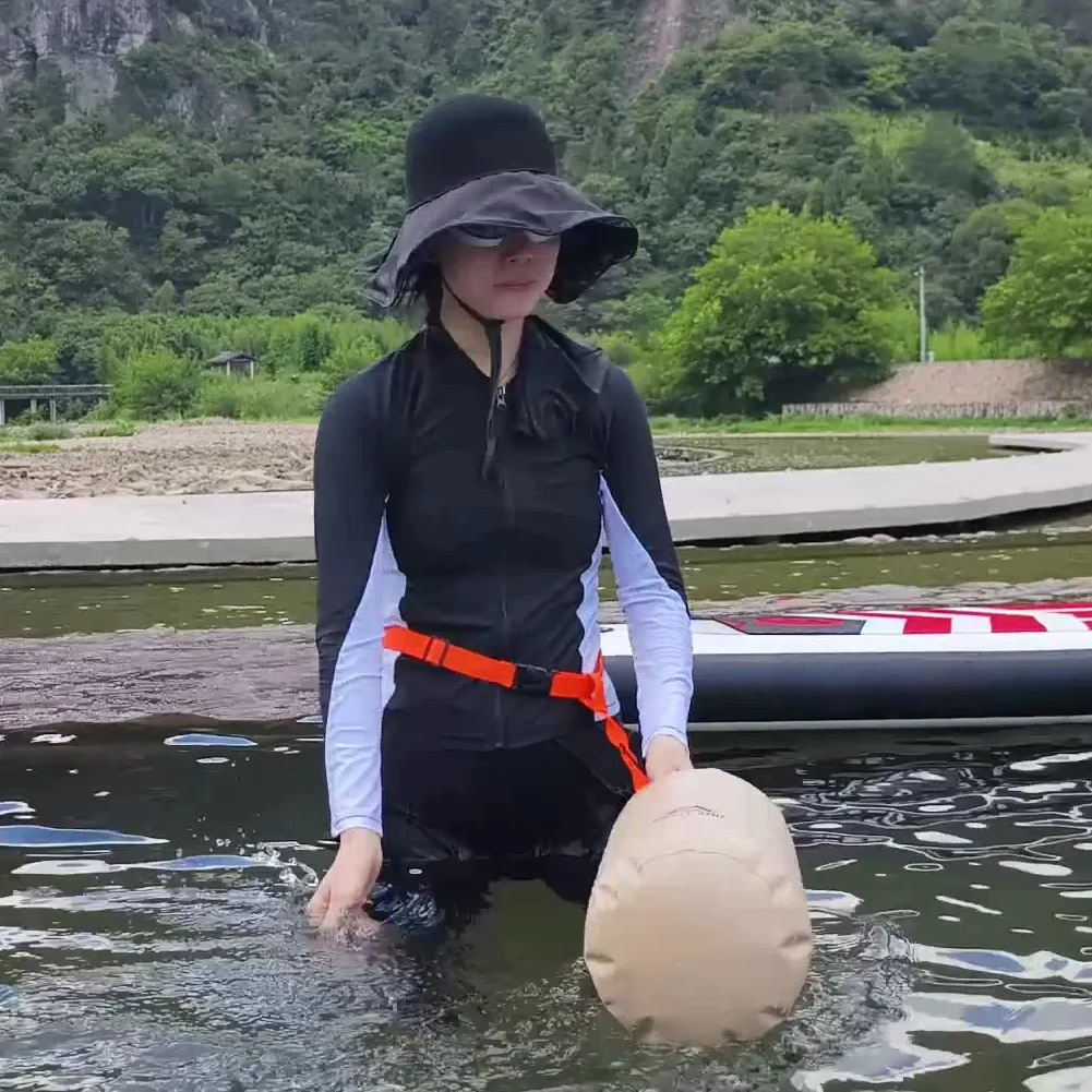 수영 부표 플로트 다기능 물 무게추 가방 물 저장 가방 카약 보트 낚시용 물통 가방