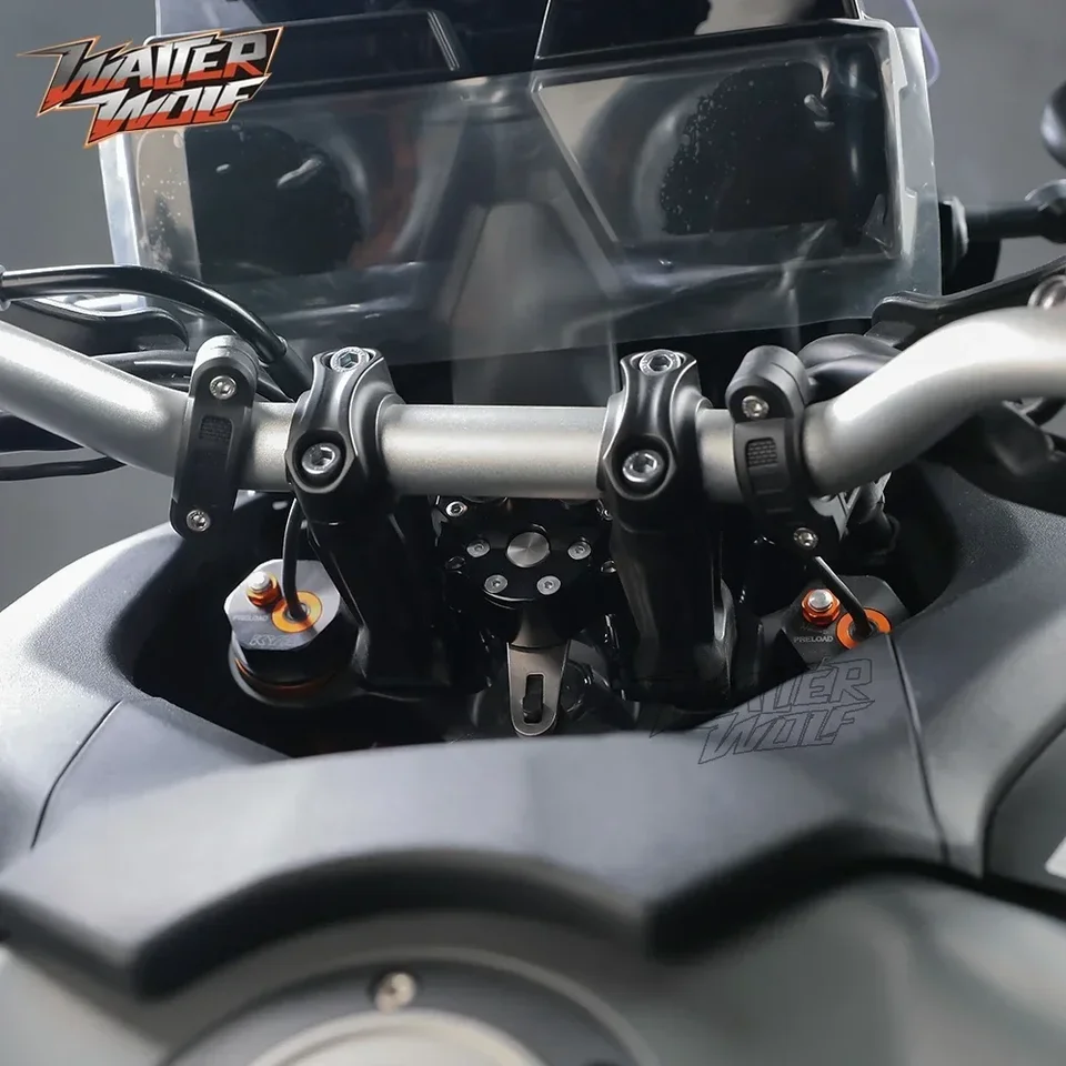 Amortiguador De Dirección Para Motocicleta Yamaha Tracer 9 GT 2021-2023 - Reduce Vibraciones, Color Gris