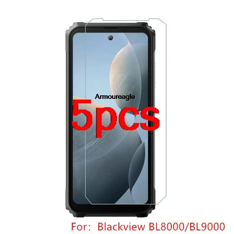 

5 шт., защитное закаленное стекло для экрана Blackview BL8000 BL9000