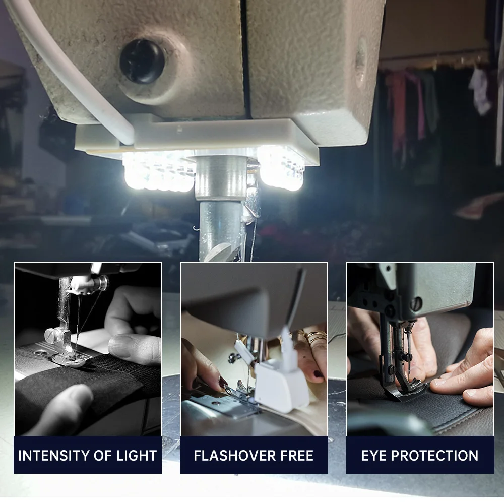 Рисунок 6 - 10 светодиодов, швейная машина