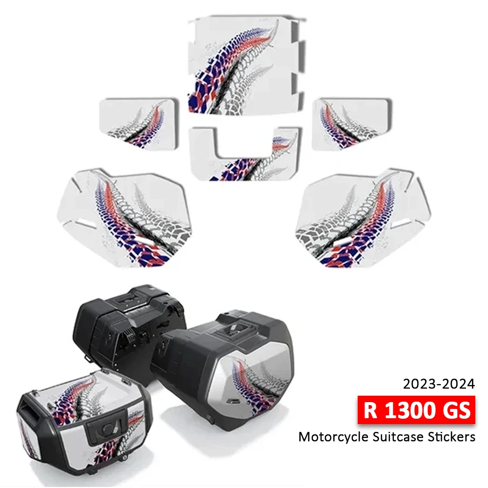 For BMW R1300GS R 1300 GS Trophy R1300 GS Option 719 Triple Sticker Protector Motorcycle Suitcase Stickers Decals 2023-2024 adjustable luggage strap luggage buckle strap name sticker baggage belts cross strap suitcase belts packing belt suitcase access