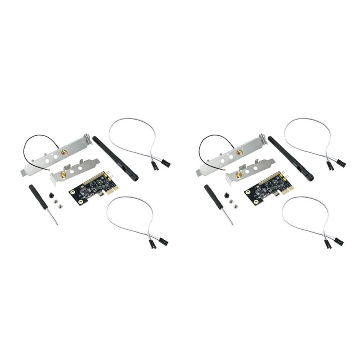 

2 шт., беспроводной смарт-переключатель PCI-E с поддержкой Wi-Fi