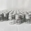 50 /100 Pcs 5ml 13*22*30mm Tiny Glass Jars with Silver Screw Caps - Perfect Mini Decorative Vials! Glass bottles 4