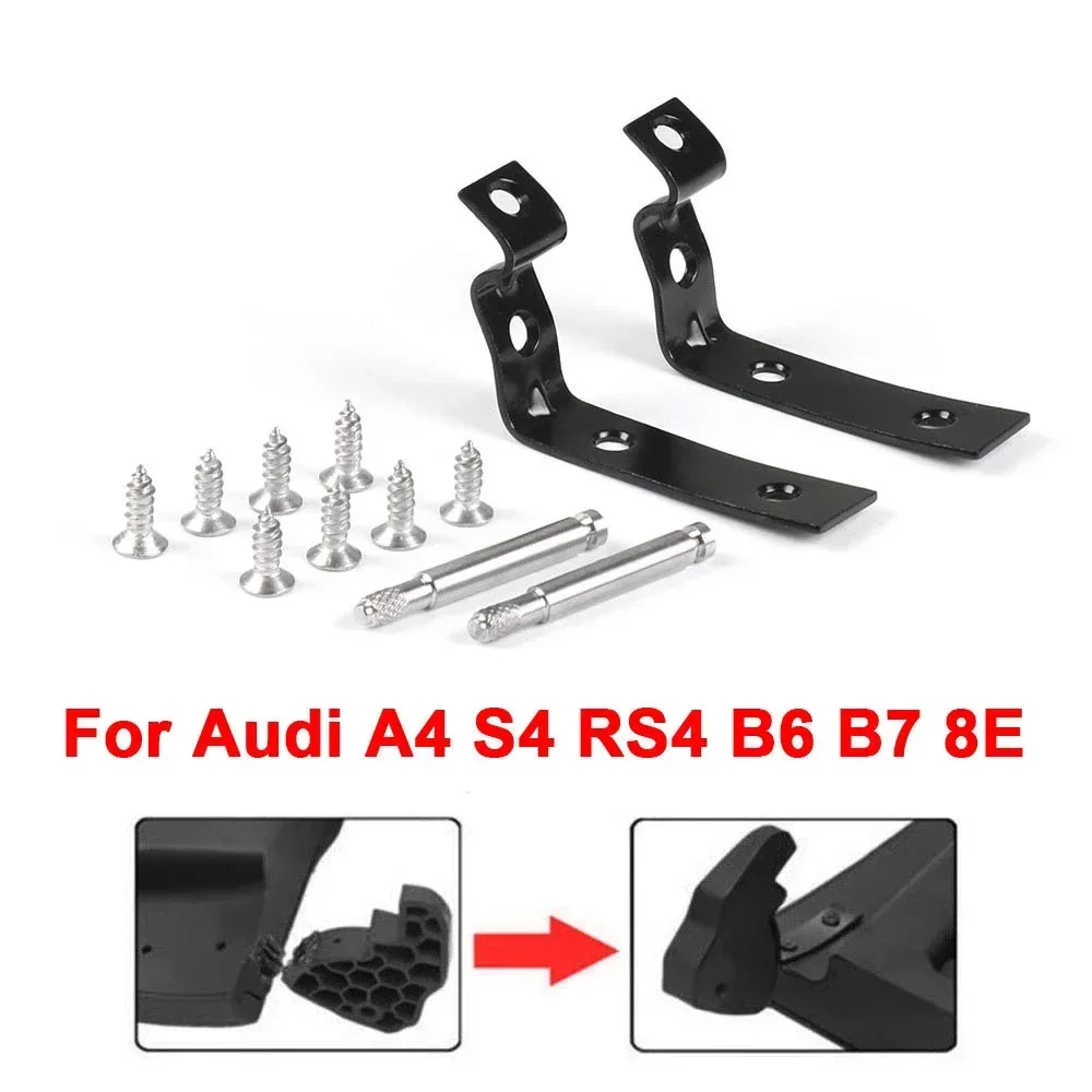 

2X Car Glove Box Lid Hinge Snapped Repair Fix Kit Brackets For Audi A4 S4 RS4 B6 B7 8E For Seat Exeo/ST 3R5 8E2857131 8E2857035