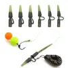 10pcs Carp Fishing Accessories Lead Clips Rubber Anti-tangle Sleeves For Helicopter Carp Rig Swivels Terminal Fishing Tackle 1