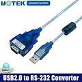 UOTEK 3M USB to RS232 Converter DB9 USB2.0 RS-232 Conversion Cable Serial Connector COM Adapter with Imported Chip UT-880J