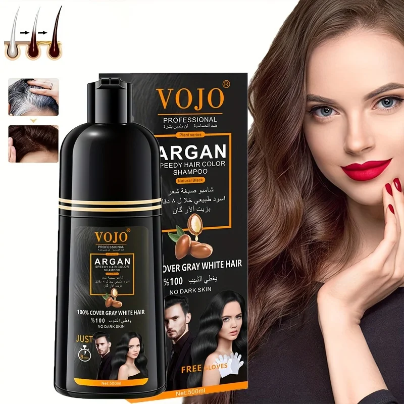 Revitalizing Instant Hair Color Shampoo with Long-Lasting Results