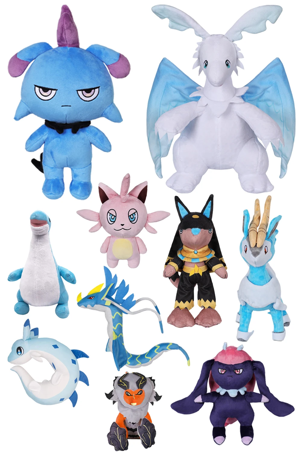 

Quivern Depresso Lamball Melpaca Plush Mascot Pal Cosplay World Soft Plushie Stuffed Anime Game Figure Kid Halloween Gifts