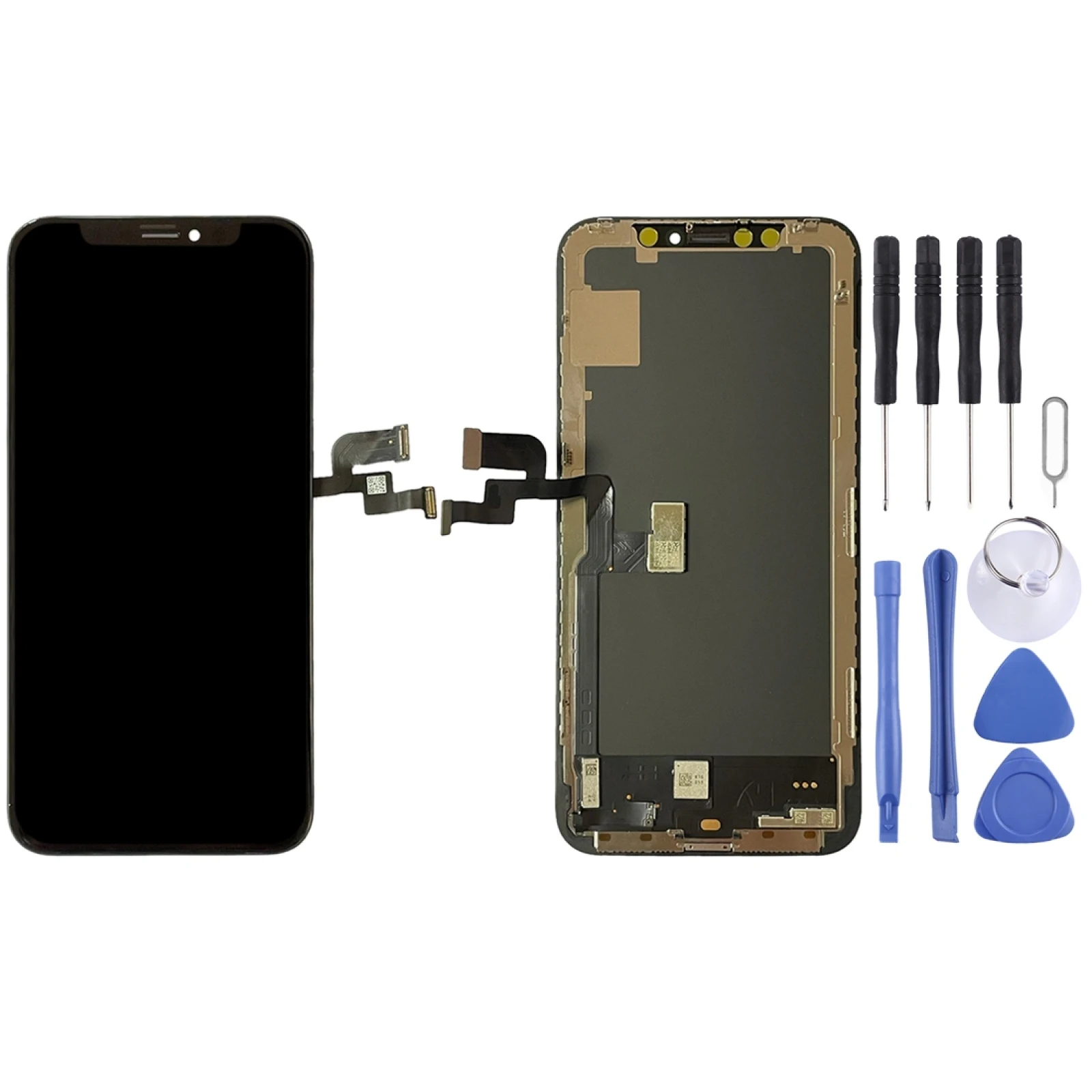 my lcd screen on my phone is black made in china