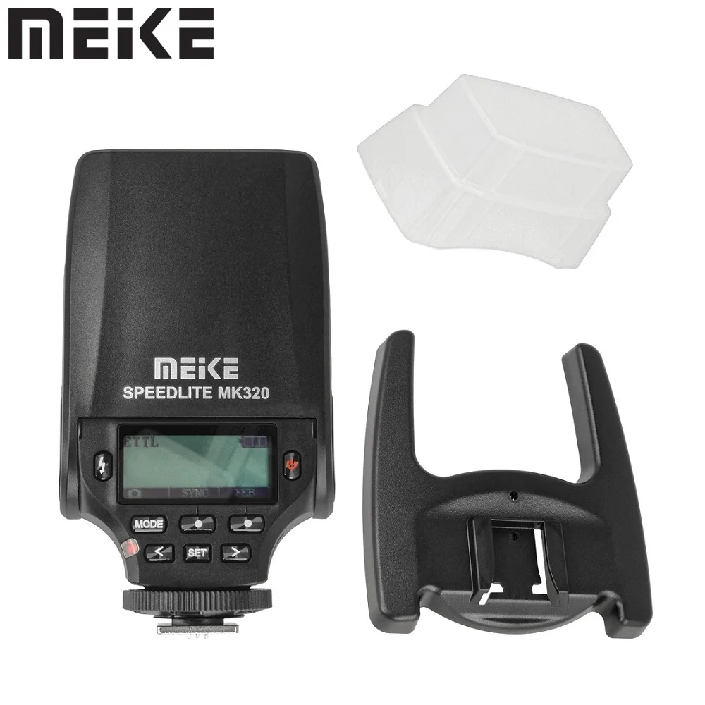 Meike Mk-320F Ttl Display Lcd Mini Flash Speedlite Per Fujifilm X-T1 X-T2 X-Pro1 X-A1 X-A2 X-E1 X-E2 Xt30 Xt20 X-T10 X-T3 X-T4