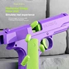 Throw Shell Toy Gun Manual Pistol M1911 Anti-stress Fidget Gun Weapons Toy Cannot Shoot for Children Kids Adults 4