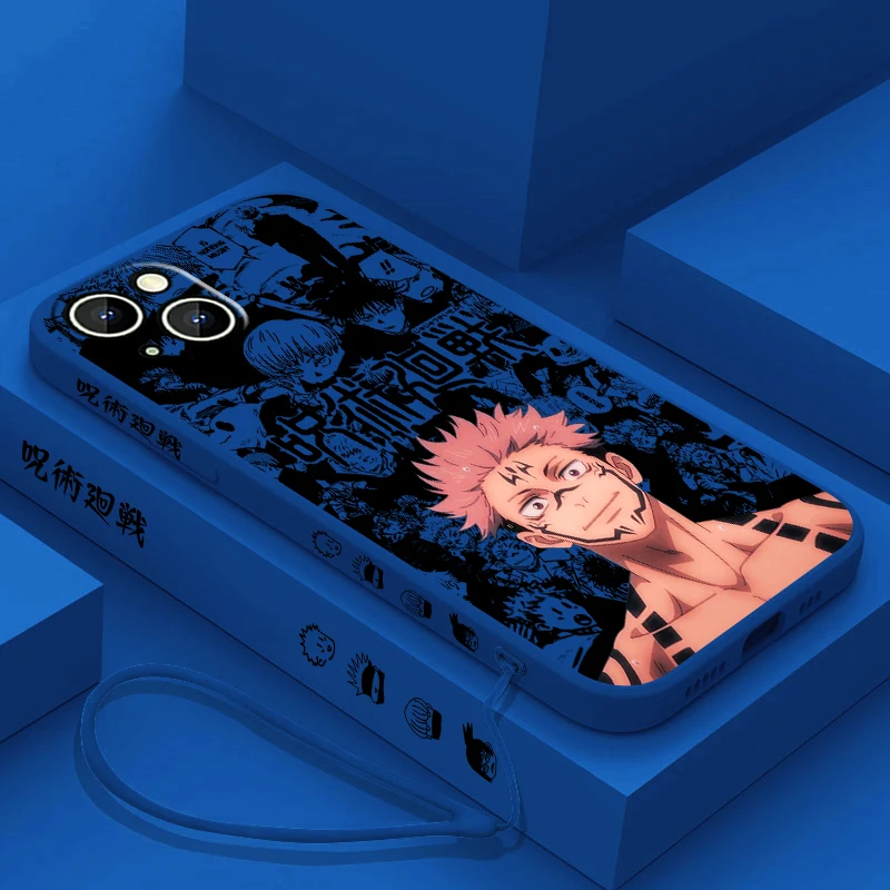 Jujutsu Kaisen Yuji Sukuna Phone Case For Apple iPhone 15 14