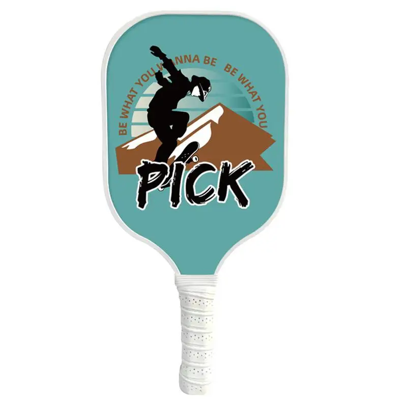 

Pickle Ball Rackets For Adults Outdoor Ball Game Paddle Honeycomb Panel Design Fiberglass Ball Paddle Sports Beach Ball Rackets