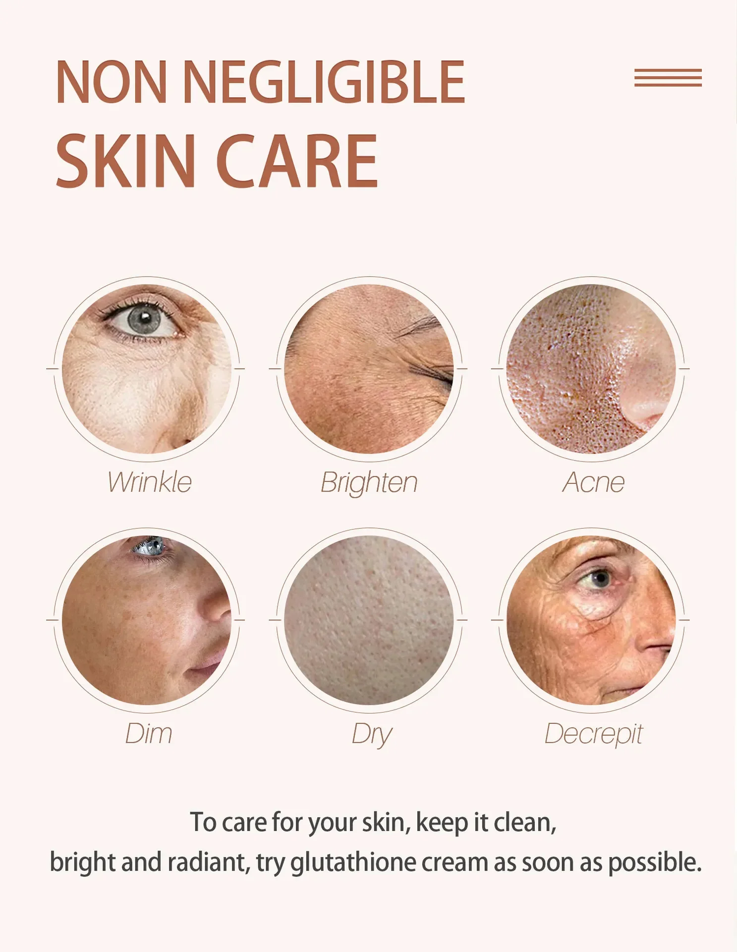 Glutathione Whitening Freckle Face Cream Remove Dark Spots Lighten Melasma Melanin Fade Acne Scars Anti-Aging_voghion.com