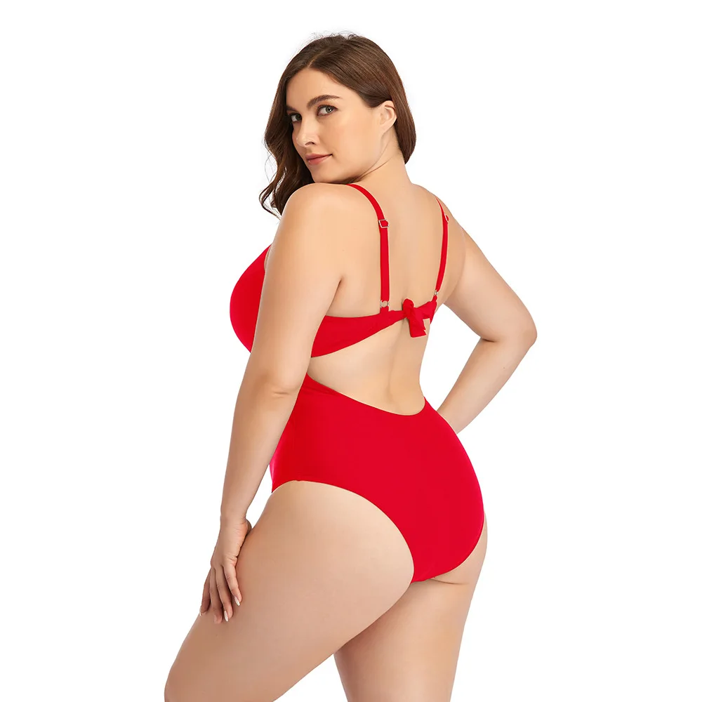 Large Size Swimsuits For Women One Piece Plus Size Bikini Set Swimwear Sexy  Swim Suit Beachwear Bathing Suit Swimwear Monokini - Bikinis Set -  AliExpress