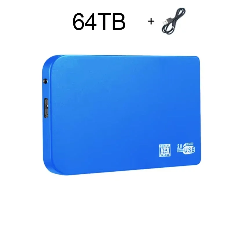 High-Speed 128TB SSD External Storage Enclosure with USB 3.0 Connection