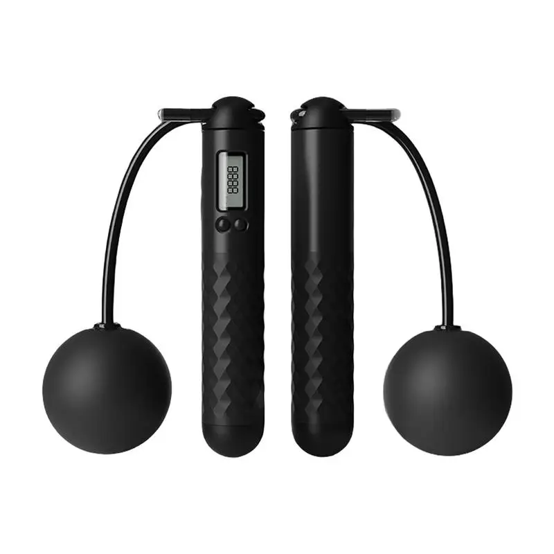 Cordless Jump Rope Portable Cordless Ropeless Skipping Rope Professional Digital Jump with Counter Adjustable Indoor jump rope